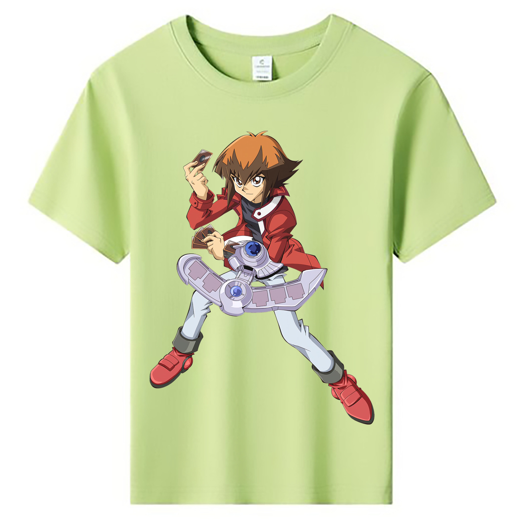 （画像用） 遊☆戯☆王 Yu-Gi-Oh! 綿100％キッズTシャツ（フロントプリント）